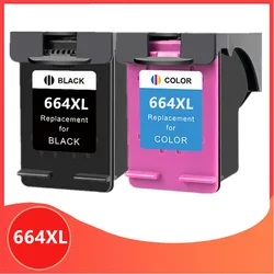 2PK for HP 664XL for hp 664 Ink Cartridge for HP664 Deskjet 1115 2135 3635 2138 3636 3638 4535 4536 4538 4675 4676 4678 printer