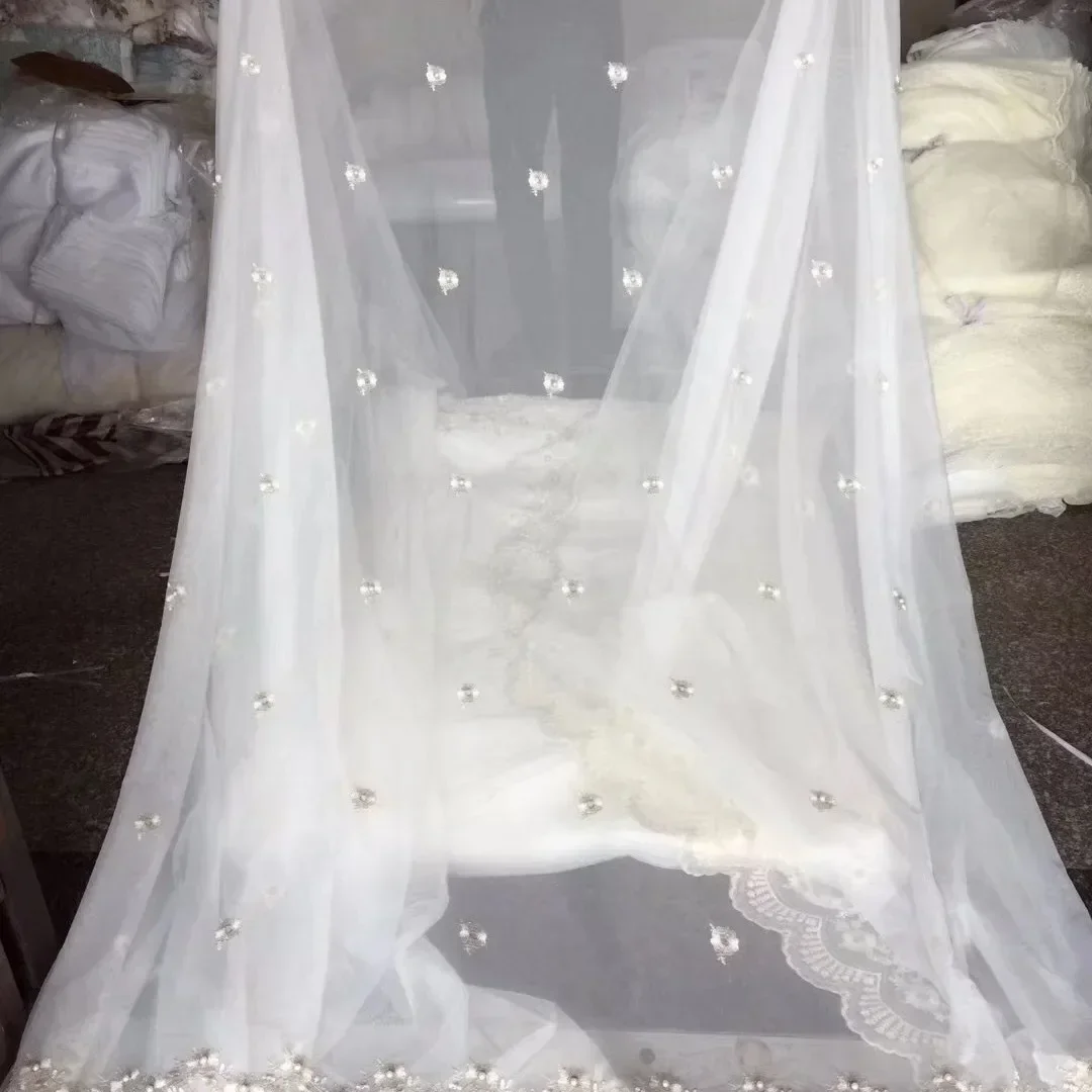 شاشة تطريز خرز رائعة شاشة بيضاء متطابقة مع نافذة جديدة قطعة واحدة المنتج النهائي شعور معلق جيد #2