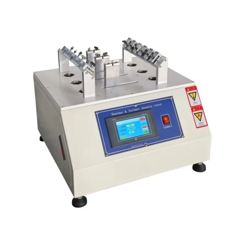 SATRA TM93 Shoelace Eyelet Abrasion Tester Multi Station Touch Screen Friction Resistance Testing Machine