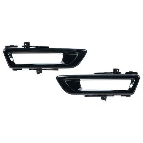 Автомобильная передняя противотуманная фара для Land Rover Discovery Sport L550 2015 2016 2017 2018, черная накладка, декор LR 061234 LR 061299