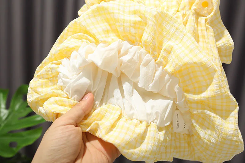 Mädchen-Outfit-Set 2026 Sommer-Kleidungssets Hohles Spitzen-Set Baby Lässiges Ärmelloses T-Shirt+Shorts Kinderkleidungssets Babykleidung – Detail 32