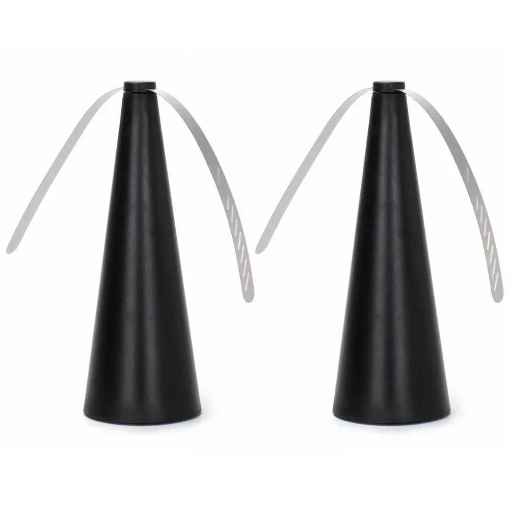 2pcs Fly Fans for Tables Fly Repellent Fan Table Top Fly Fan Fly Spinner for Picnic Restaurant Party Home BBQ