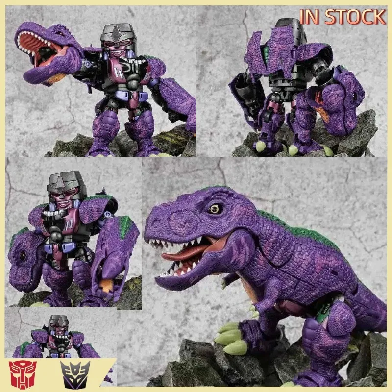 

【IN STOCK】Laser Cat JMG-SZ0 JMGSZ0 Transformed Toys Steel Beast General Tyrannosaurus Rex Small Scale Q Version Dinosaur