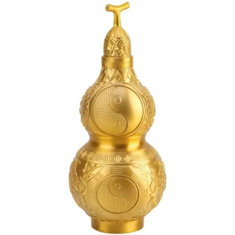 Feng Shui Brass Hu Lu Golden Gourd Hu Lu Bring Good Luck Safty Success