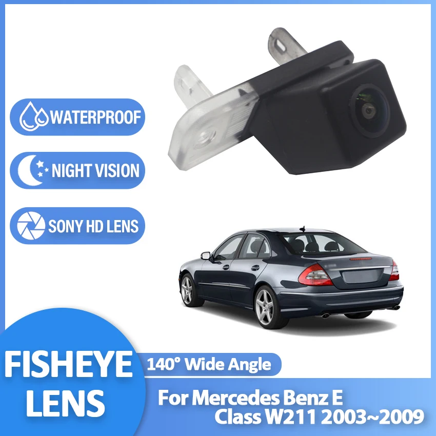 Rear View Camera For Mercedes Benz E Class W211 2003 2004 2005 2006 2007 2008 2009 HD CCD Night Vision Back Up Parking Camera