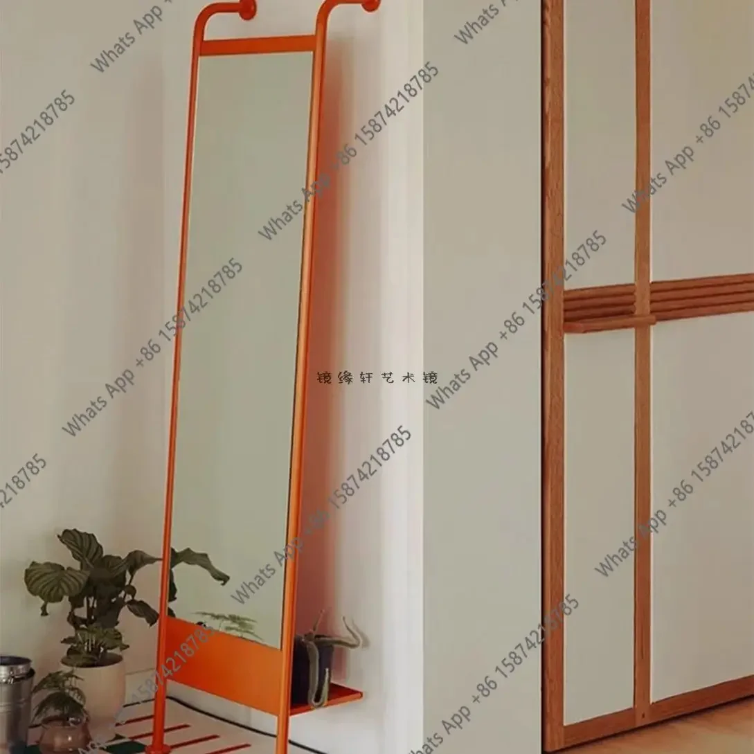 W Fashionable And Versatile Multi-purpose Mirror Bedroom Full-length Mirror With Storage Small Apartment Space-saving Floor Mirr