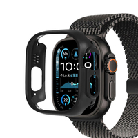 Matte Cover for Apple Watch Ultra 2 49mm Case Hard PC Shockproof Edge Protective Bumper iWatch Series Ultra 49 mm