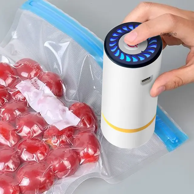 Mini Electric Air Pump Rechargeable for Food Fresh-Keeping Vacuum