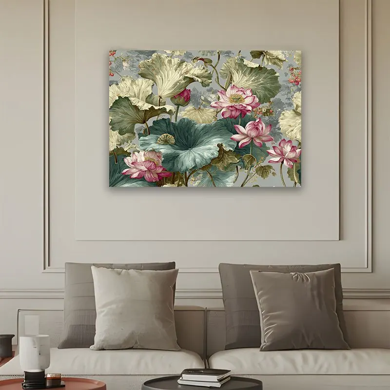 Luxurious Botanical Floral Tapestry Wall Hanging Peony Design Oversized Romantic Bedroom Decor Art 180x320cm