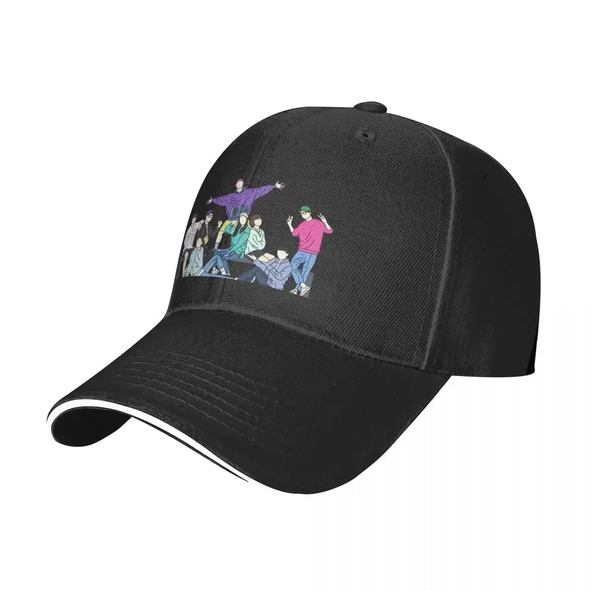 Running Man (Korean Variety Show) Baseball Cap tea Hat Hat Luxury Brand custom Hat Men's Hats Women's