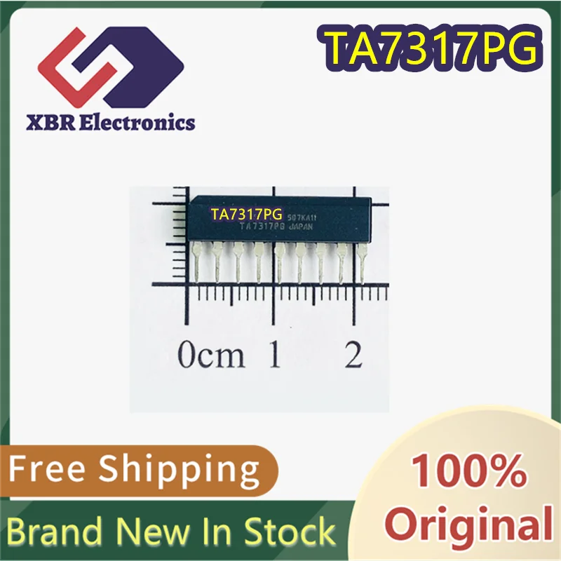 (3/30 pieces) TA7317PG TA7317 ZIP9 Speaker and Amplifier Protection Circuit. Brand new, original, in stock