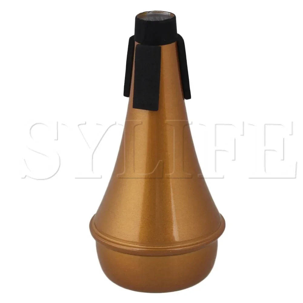 

16 мм Golden Trumpet Mute — профессиональный легкий латунный глушитель для трубы Bb, сменные аксессуары для тренировок