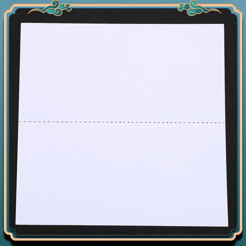 ABJG-400 بطاقات مكان اسم الطاولة الفارغة، العديد من الألوان - أبيض، الحفلات، الزفاف