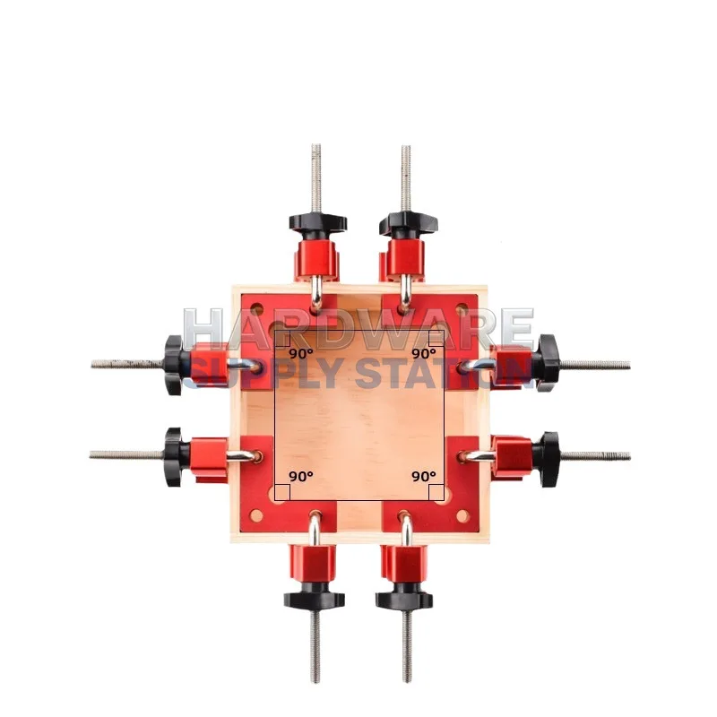 

Aluminum Profile Mini Right-Angle Fixing Clip, 90-Degree Wood Board Splicing Clip, Woodworking Auxiliary Positioning Fixture
