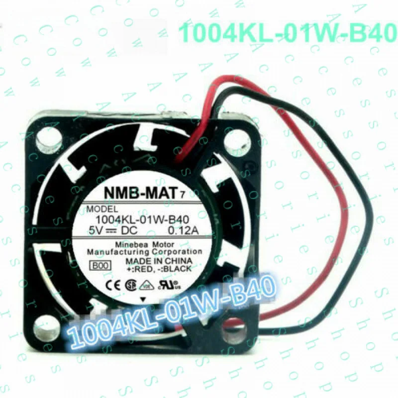 PP+ 1PC  5V 0.12A Double Ball Cooling Fan  1004KL-01W-B40 2510 2.5 Cm