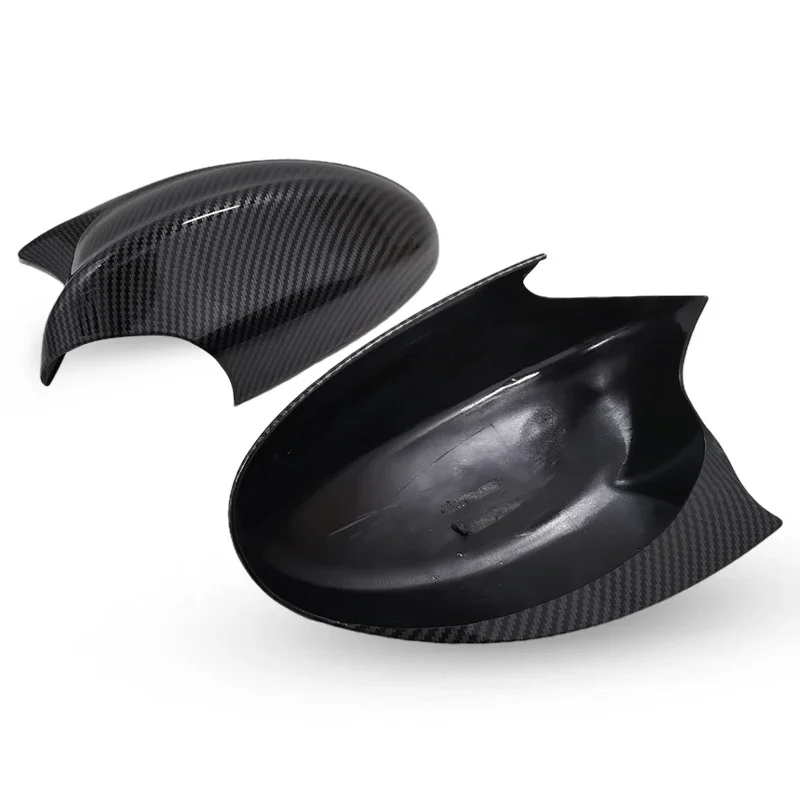 For BMW 1 3 Series E81 E82 E87 E88 E90 E91 E92 E93 2005-2009 Car Side Wing Mirror Cover Rearview Caps Black view 5