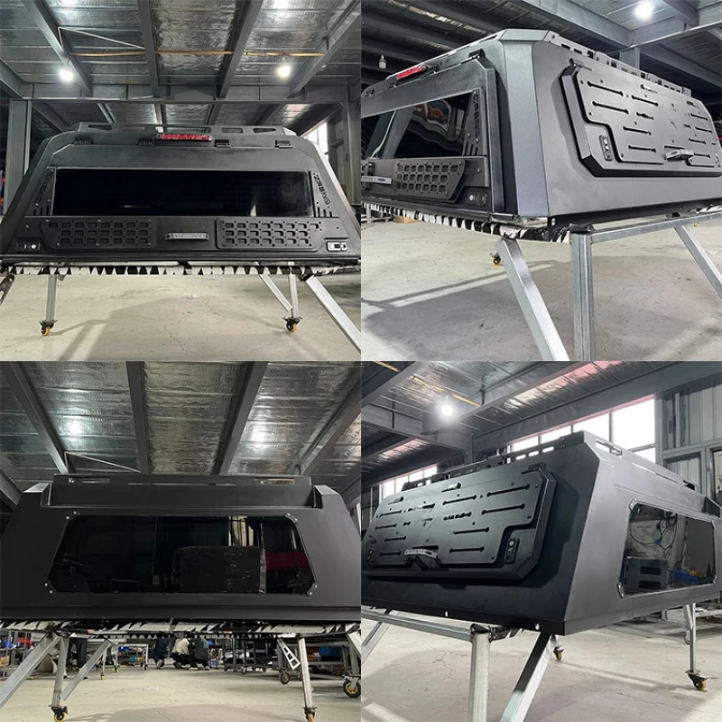 

Waterproof Aluminium Three Door Locking High Hardtop Truck Bed Cover Canopy for Pickup