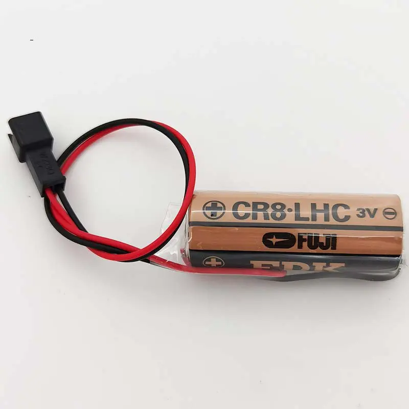 2pcs/lot CR8 LHC 3V Non-rechargeable Lithium Battery Pack With Plug