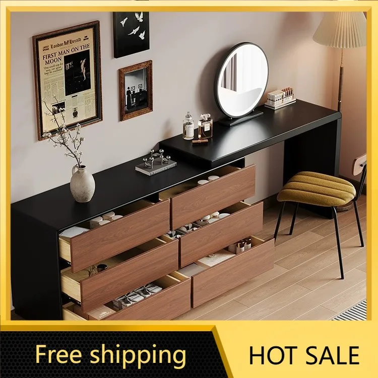 LDDressing Table Vanity Makeup Desk with Drawers Makeup Dresser Table Luxury Dresser Bedroom Adults Girls  Chest of Drawers