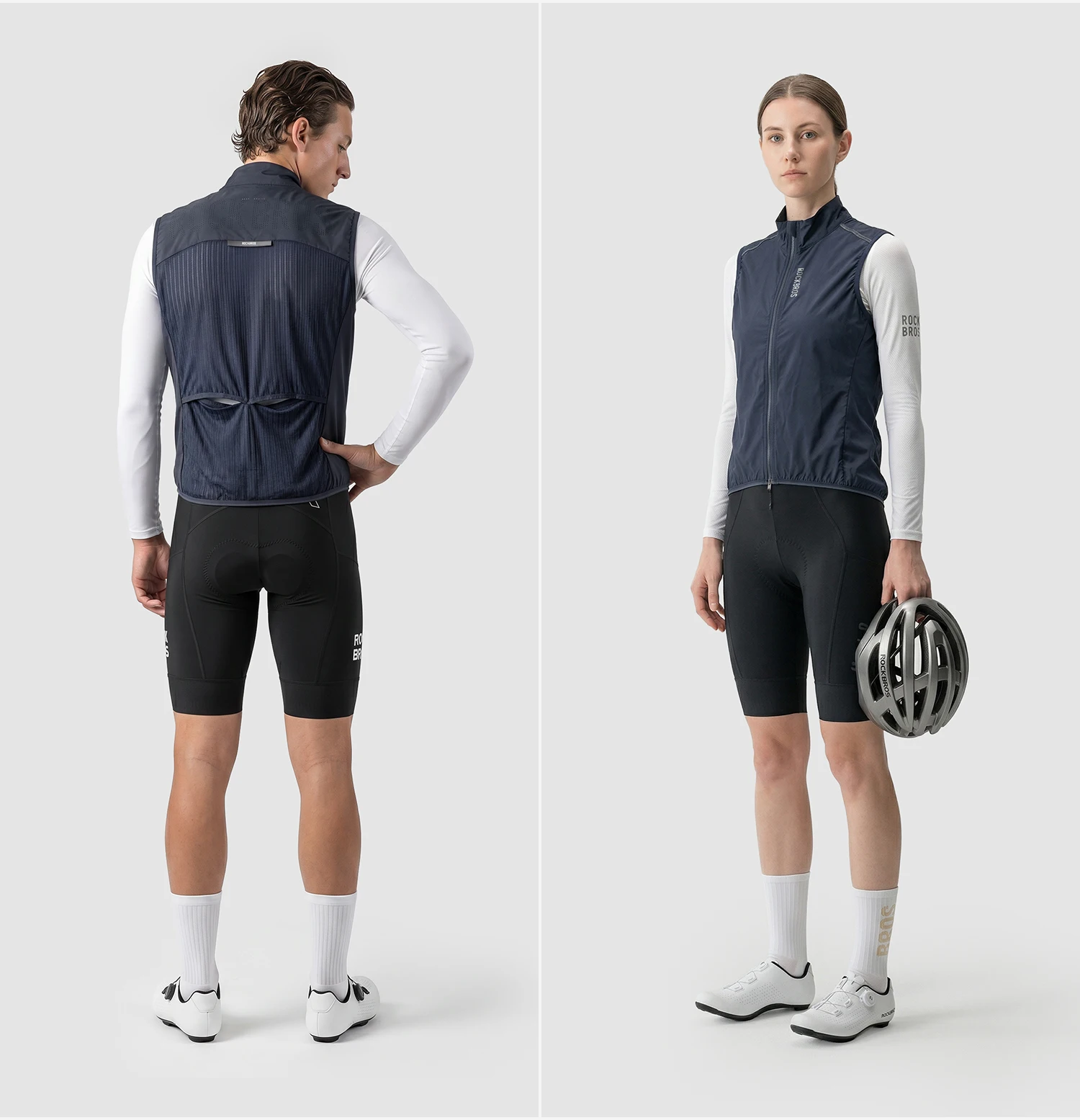 ROCKBROS Sommer Radfahren Weste Leichte, Tragbare Atmungsaktive Ärmellose Jacke Windjacke Mantel Outdoor Sport Radfahren Kleidung – Detail 21
