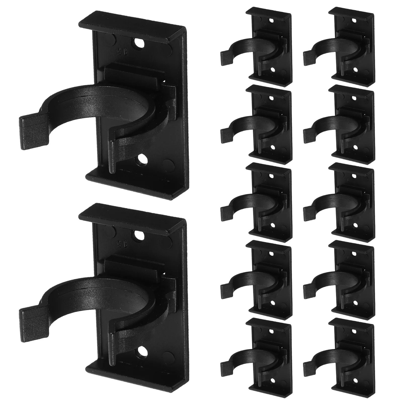 

12pcs Furniture Kick Leg Clip Plastic Toe Kick Clips For Cabinet Table Floor Protection Plinth Base Clip Cabinet Leveler Legs