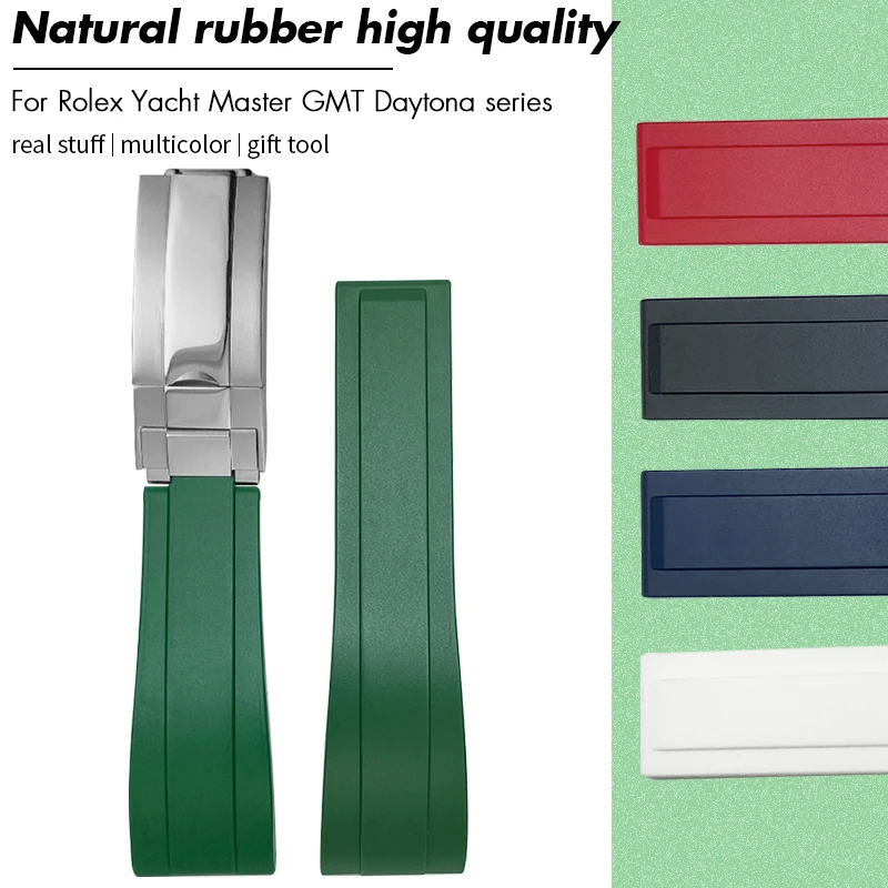 Rubber Watchband Fo… - image