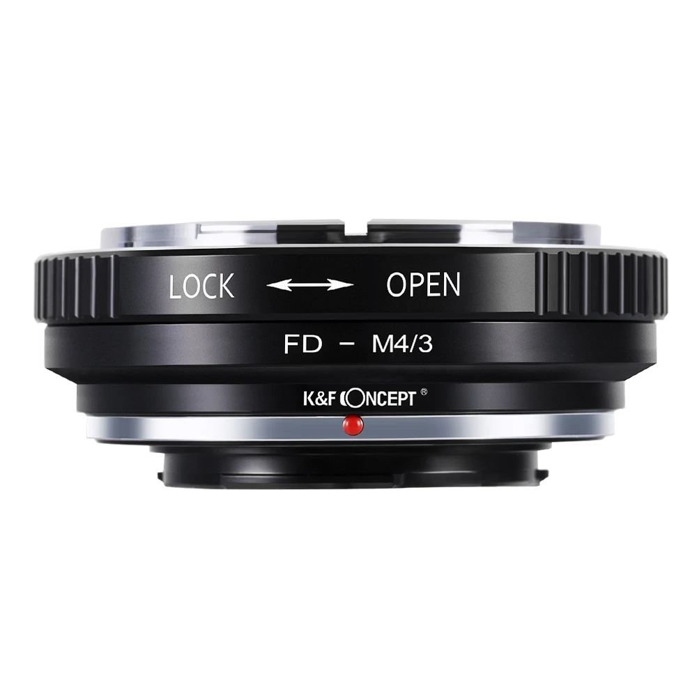 

K&F Concept Lens Adapter Ring For Canon FD Lens To Micro 4/3 M4/3 M43 Mount Camera Panasonic GF3 GF5 GF6 GX1 GX2