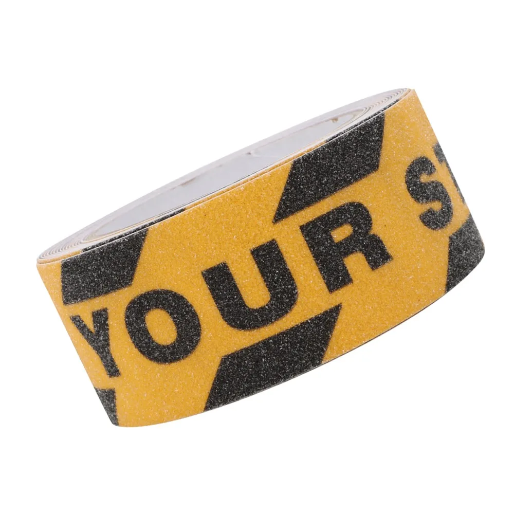 

Non Skid PVC Material Non Slip Tape 1.97 Inch 5m Caution Tape Strong Adhesive Black Yellow Safety Tape Indoor Outdoor