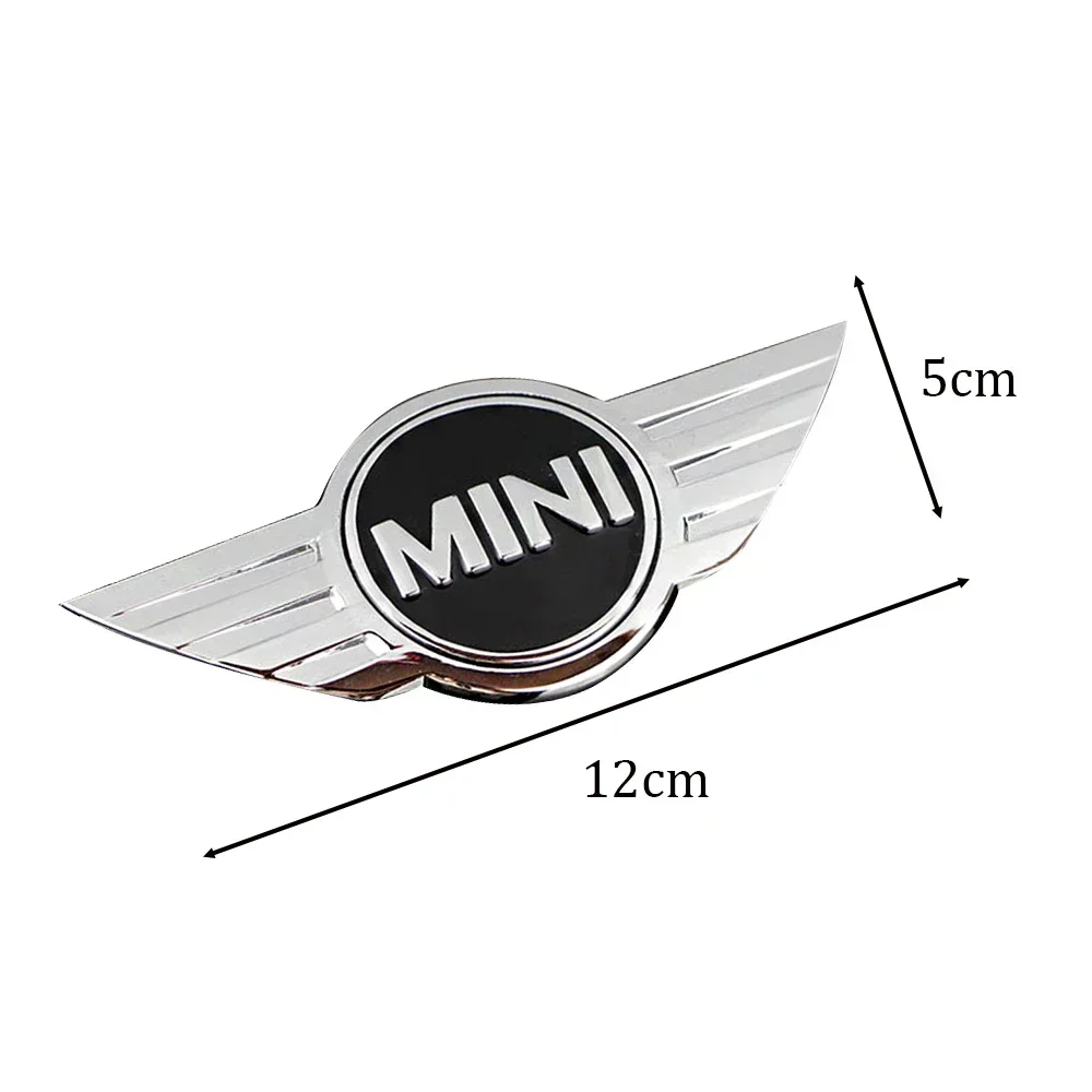 Metal Car Body Sticker Logo Rear Emblem Decal Accessories For BMW Mini Cooper Countryman JCW F55 F56 R55 R56 R60 F60 Badge