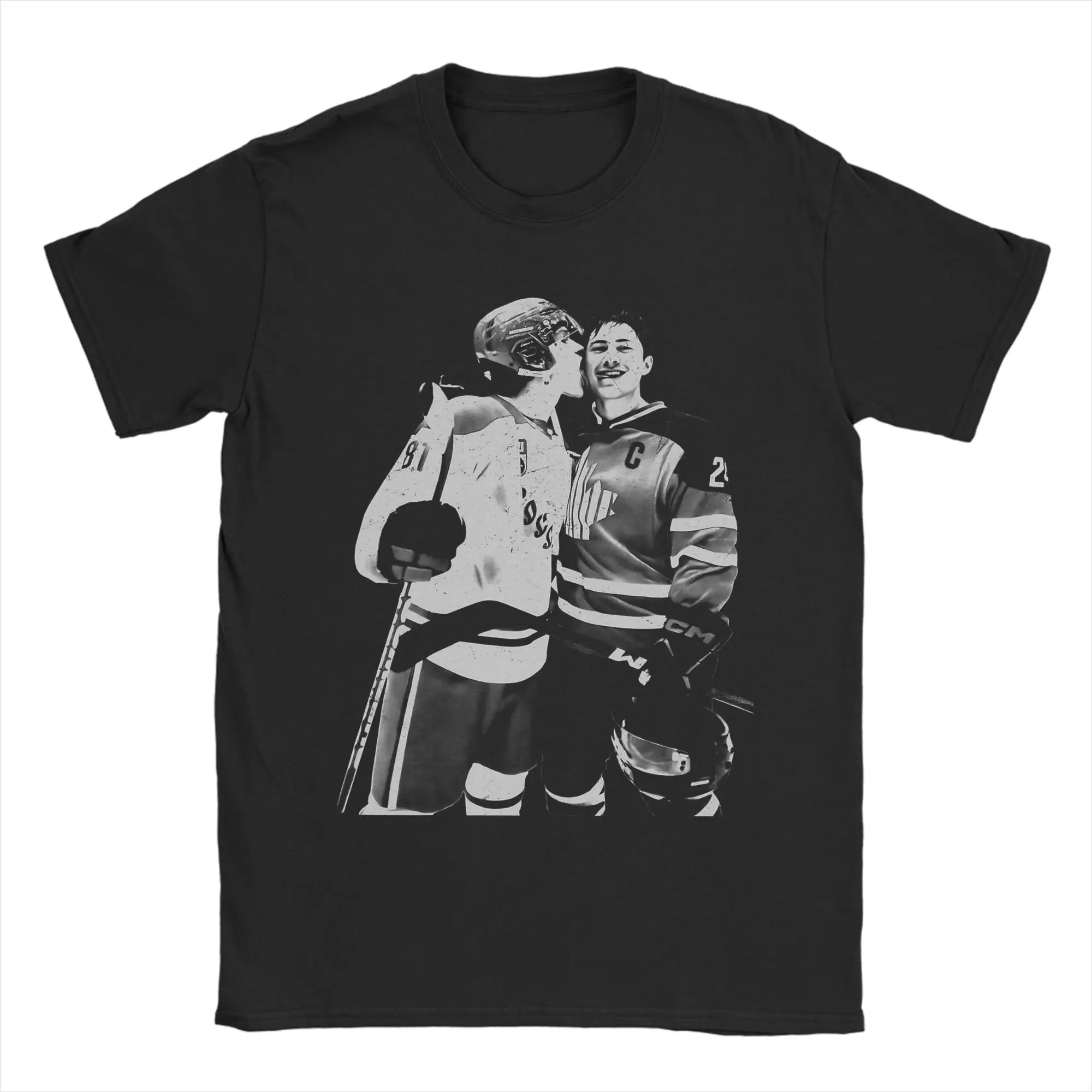 Heated Rivalry Shane Hollander Ilya Rozanov T Shirt Men's  100% Cotton T-Shirt O Neck  Tee Shirt Short Sleeve Tops Original
