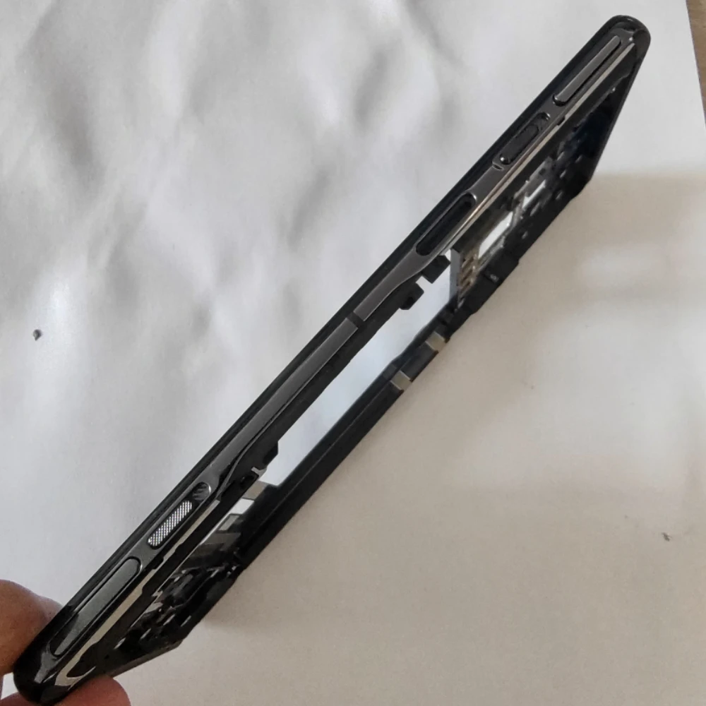 Middle Frame For Xiaomi Black Shark 5 Pro LCD Front Frame Housing Bezel With Side Button Repair Parts