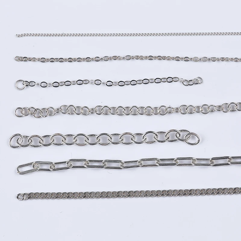 

50 pcs 925 Sterling Silver Chains Sterling silver necklace 925