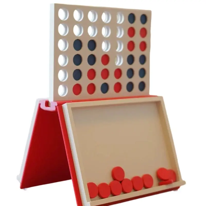 

【SPECIAL】Unique For Family& Stress Relief Board Game, Playbook' D Four In A Row, Strategy Game For Parent-Child Interaction