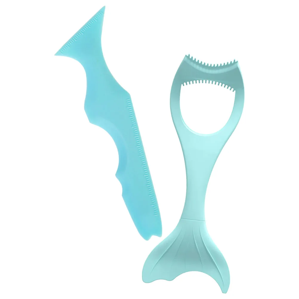 2 قطعة أدوات ماكياج الحرس الجفن للعيون سيليكون ماسكارا قابلة لإعادة الاستخدام الإيدز حماية سهلة نظيفة النساء الفتيات أداة ماكياج العين