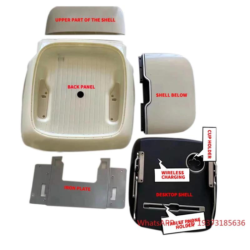 HEIßES Produkt, hochwertiger Hersteller, umgerüstetes Fahrzeug, Innenzubehör, Rückenlehne, Tisch für V-Klasse W447, V250, V260, Vito