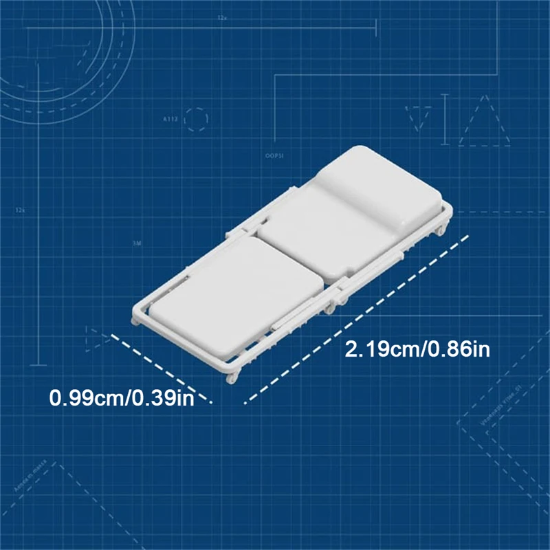 Kickcar 1/64 Auto Repairman Change the Oil Figure Uncolored Resin Model Slope Repair Ladder Scene Accessorie Tools