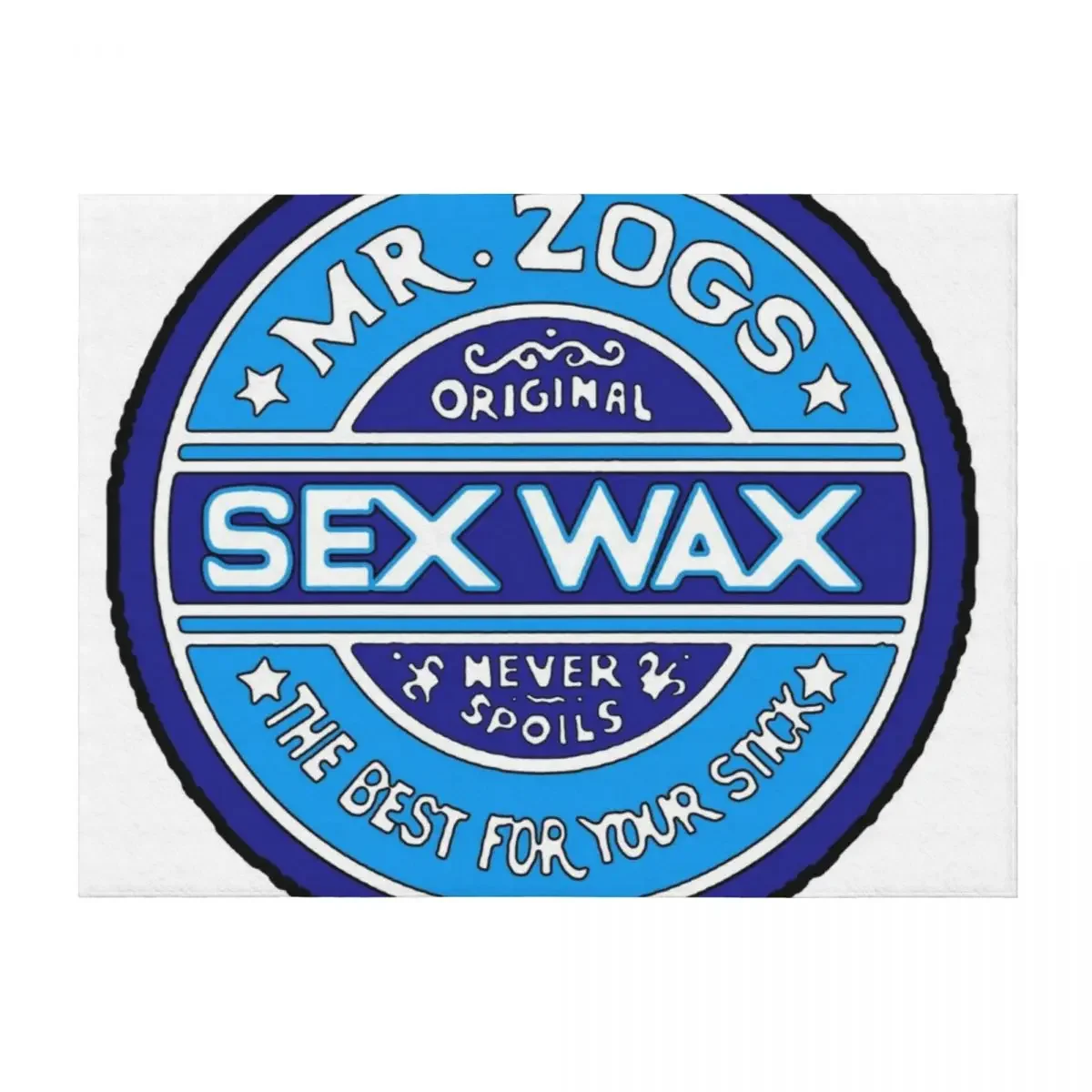 

Mr Zogs Blue Throw Blanket Cute Plaid Plaid on the sofa Loose Hairy Blankets