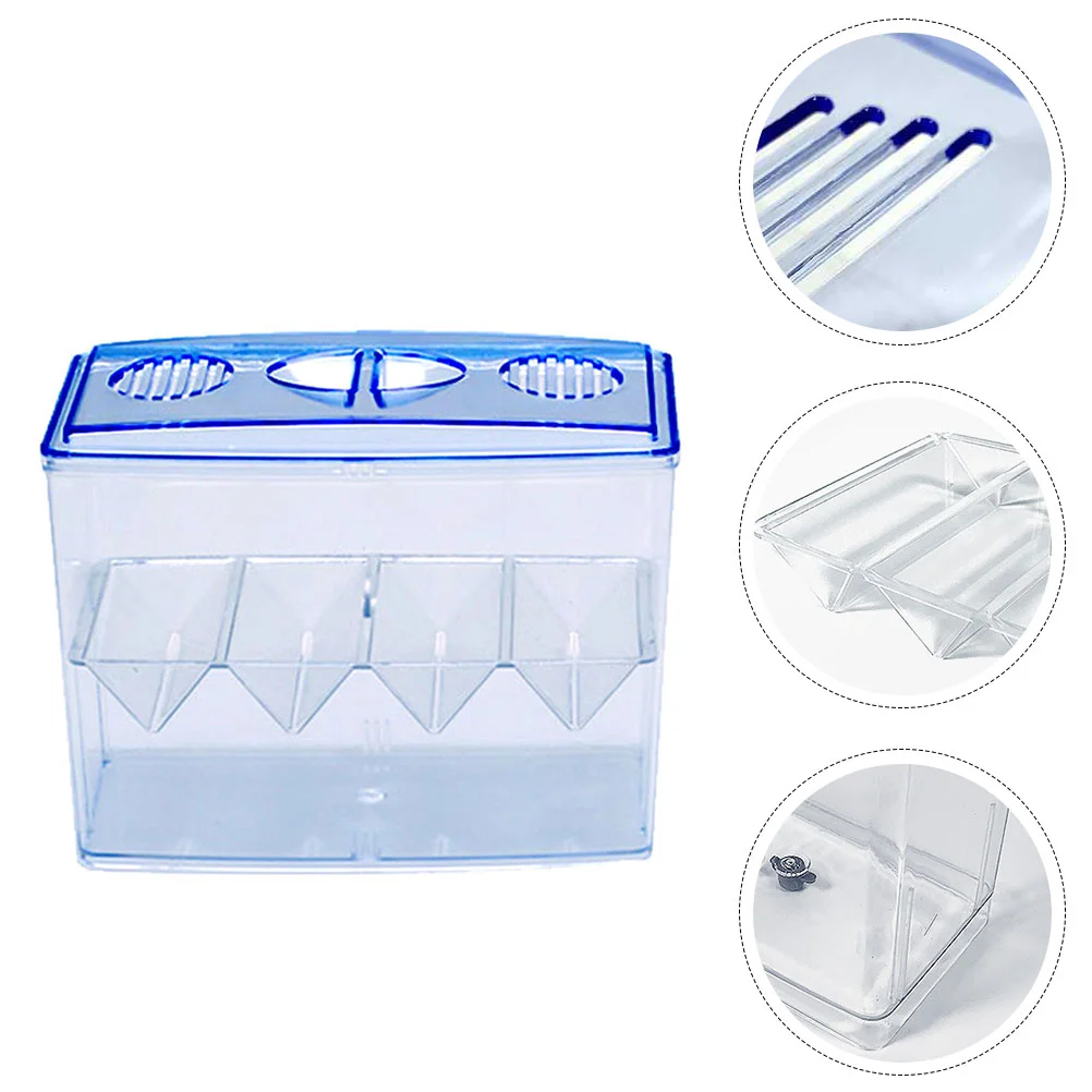 

1PC Small Fish Hatching Isolation Box Freestanding Self-floating Breeding Box Small Fish Fish Breeding Separation Box