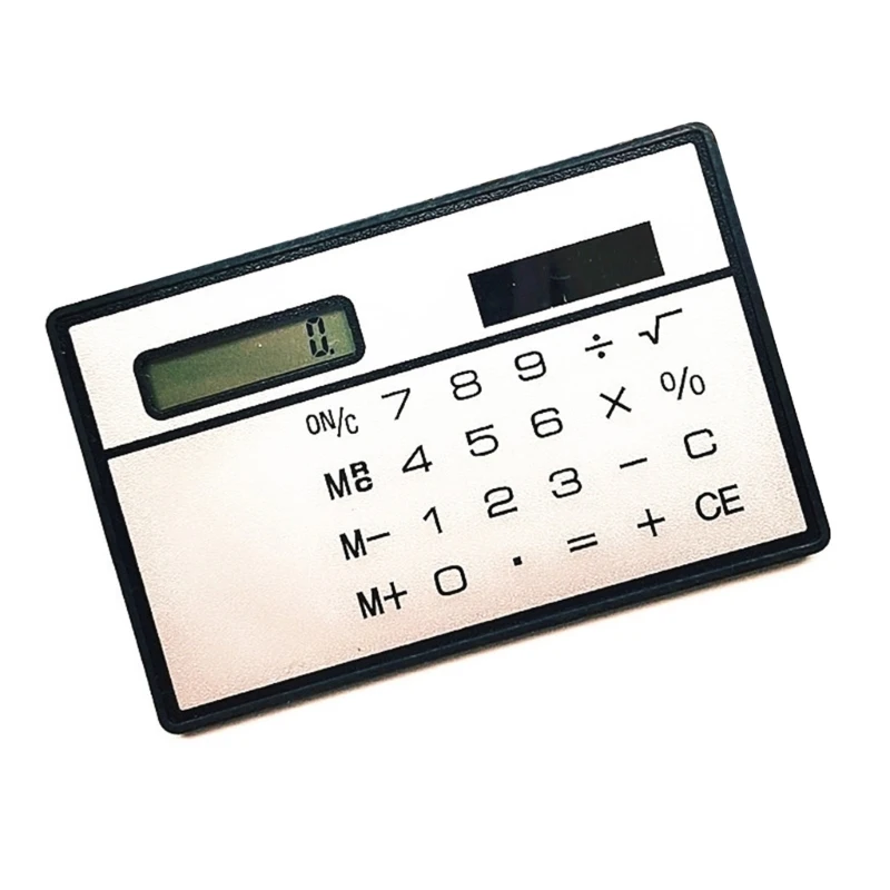 Solar Powered Calculator 8 Digit Mini Calculator Small Basic Standard Calculator