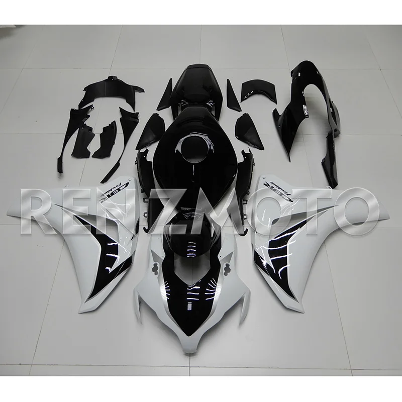 

Полный комплект обтекателя для Honda CBR1000RR 2008 2011, черный, белый цвет, АБС-пластик, кузов мотоцикла