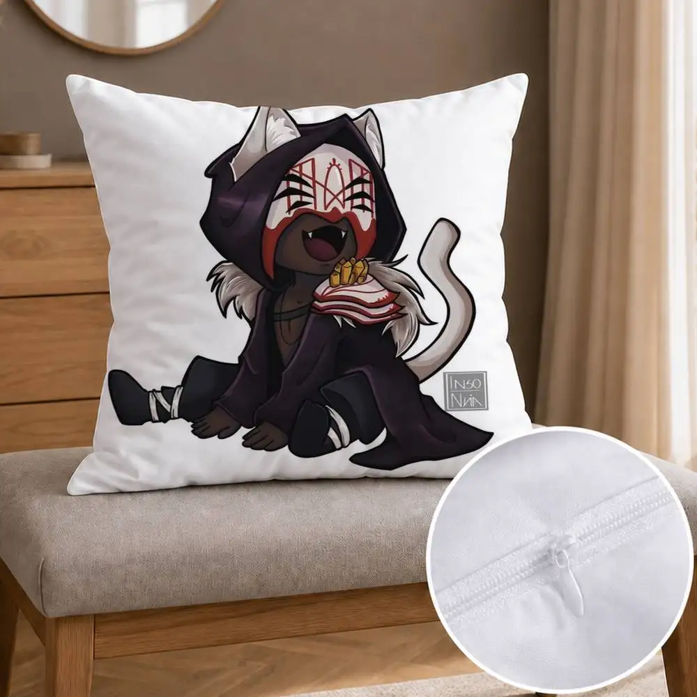 Sleep Token  Double-sided Printed Square Decorative Cushion Cover for Sofa Living Room Home Decor
