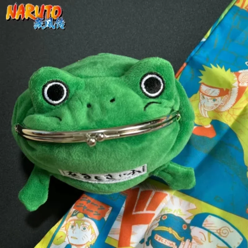 

Naruto Uzumaki Naruto Frog Wallet Zero Wallet Anime Peripheral Collection Toy Series Desktop Ornament Festival Birthday Gifts