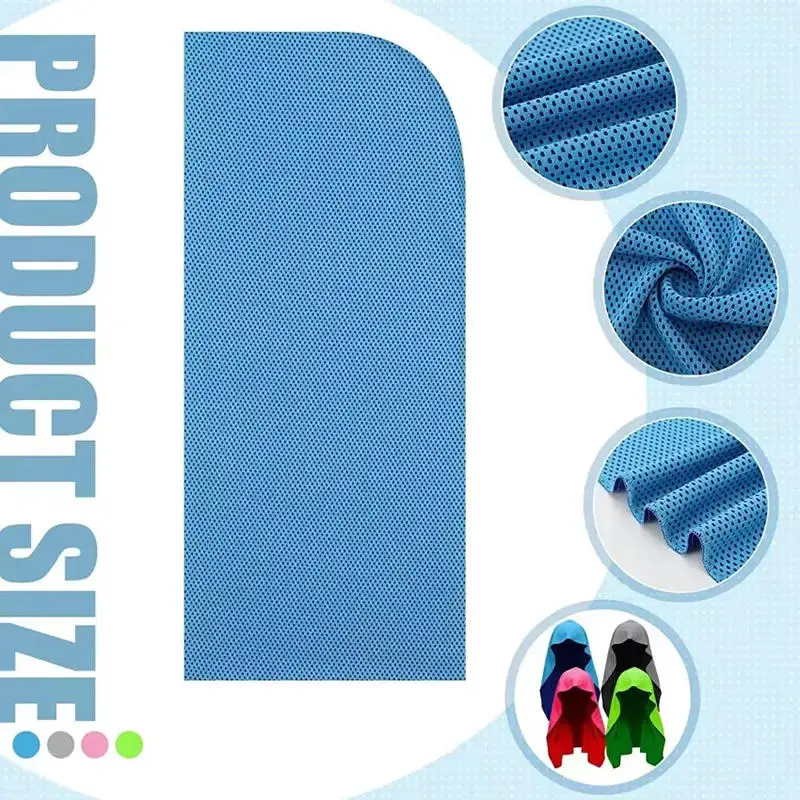 

Cooling Sun Protection Hooded Scarf,Quick Dry Cooling Towels,UV Protection Neck Gaiter, Instant Cooling Towel For Outdoor Sports
