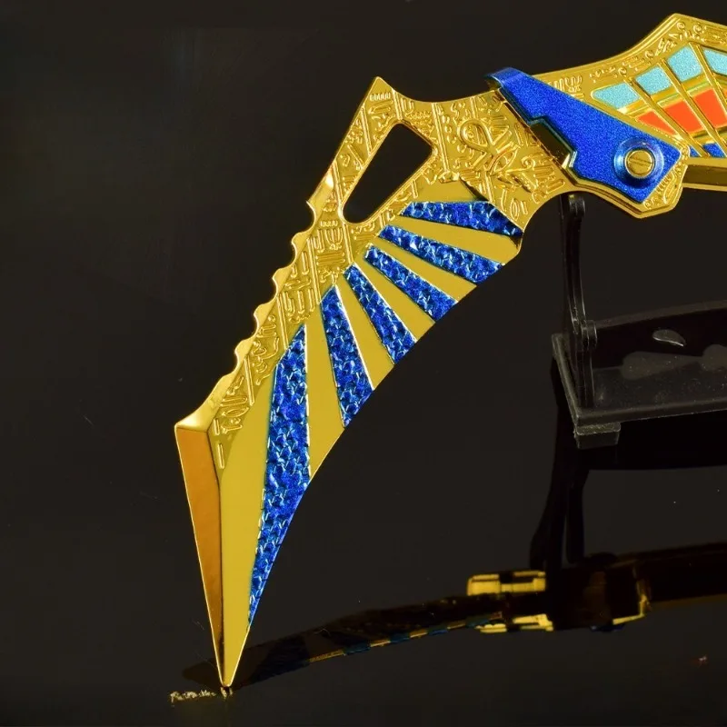 17CM Infinite Sharp Blade in The Sky Sword Alloy Game Peripheral Karambit Sword  Model Ornament Gifts Toys Collections for Boy