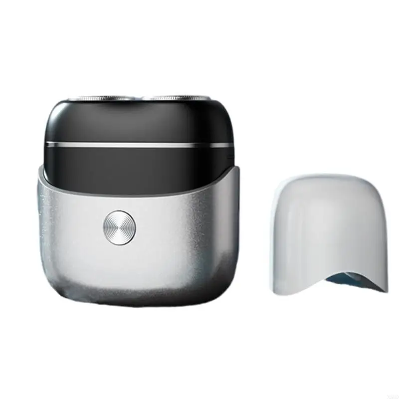 

Rechargeable Mini Shaver for Men Double Head Beard Trimmer for Gym and Travel N58D