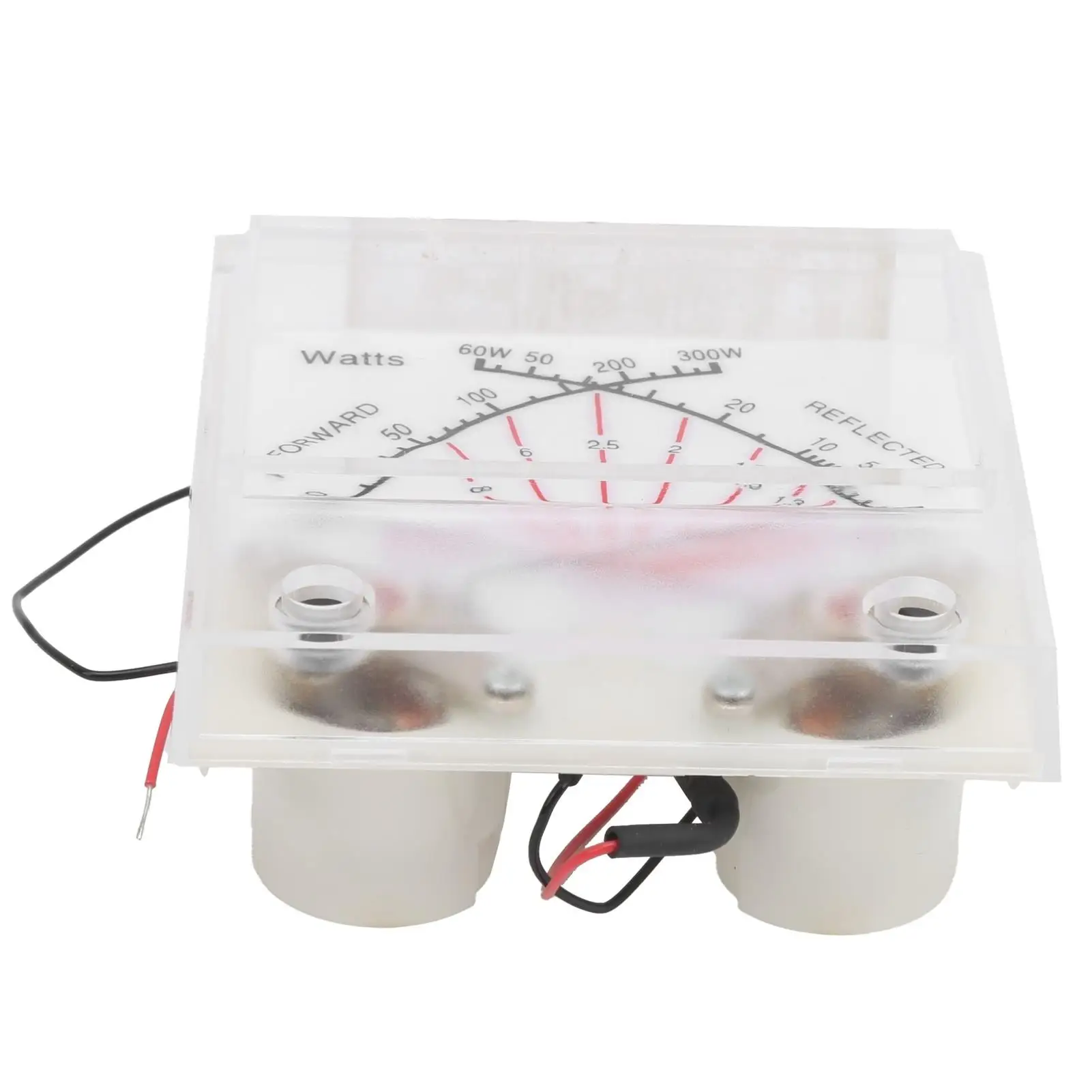 

Double Needle SWR/Power Watt Meter 60/300W with Backlight - Accurate Signal & Power Measurement Tool