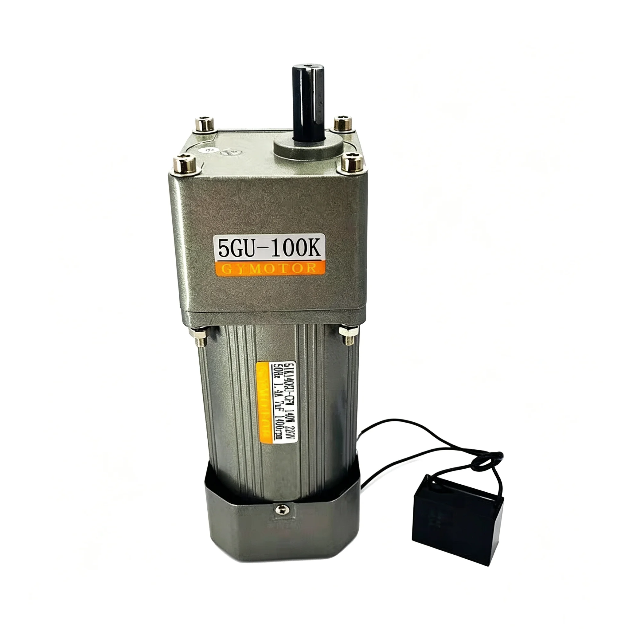 140W AC 220V Single-Phase Shaft Diameter 12mm/15mm, Fixed/Constant-Speed Gear Motor 5GU Gearbox AC Motor