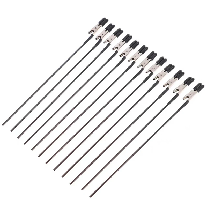 ABKJ-12Pcs Model Painting Stand Base Holder Magnetic Bendable Alligator Clip Sticks Set Modeling Tools For Airbrush