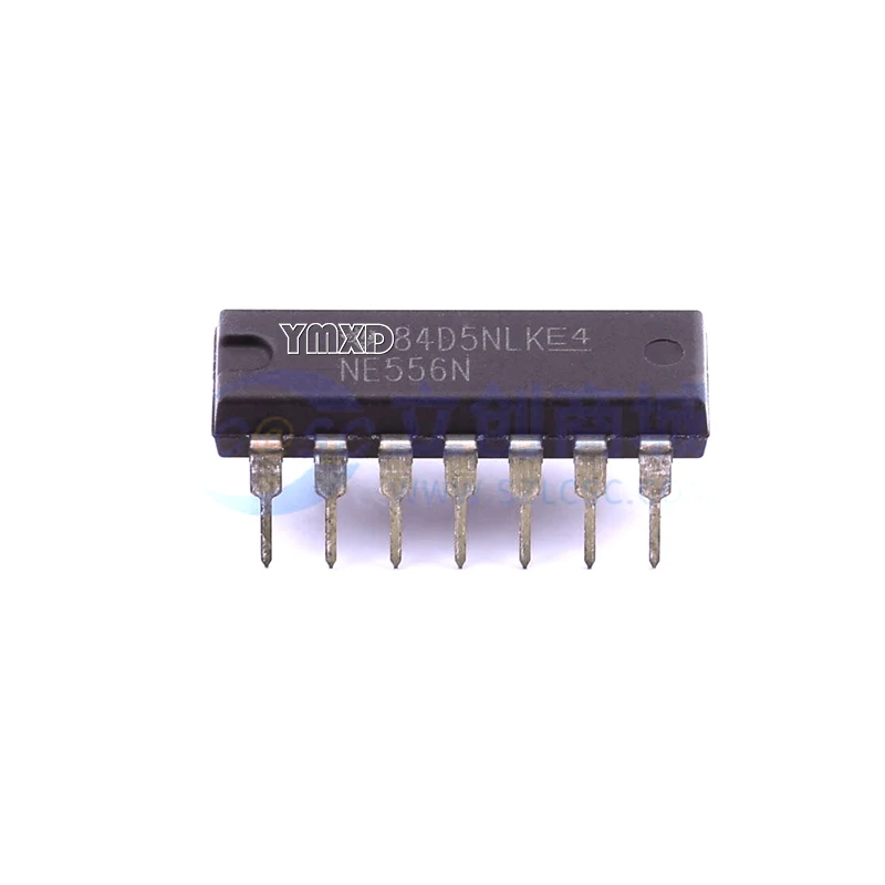 10Pcs/Lot New Original Original NE556N DIP-14 in-line dual channel timer In Stock