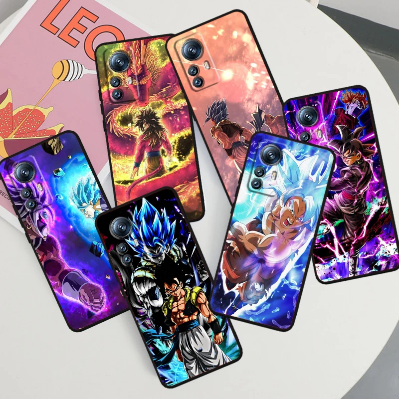 Goku D-Dragon Ball Z Art For Xiaomi Mi 14 13T 13 12T 12 11T 11i 11 10T 10 Pro Lite Ultra 5G Black Funda Phone Case